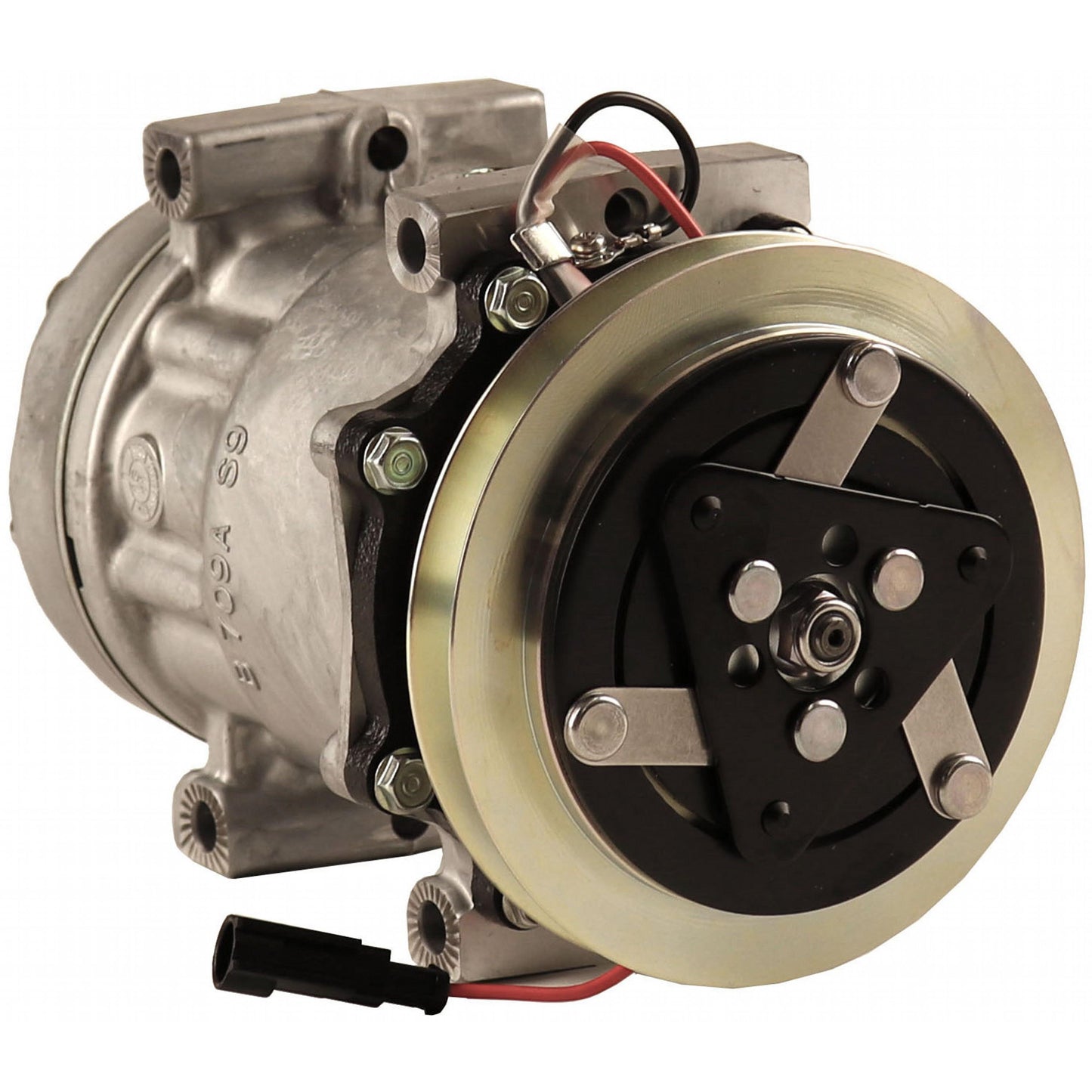 SD7H15 Air Conditioning Compressor 84159489 for CASE Backhoe Loader 580N 580SN 590SN 580SN WT