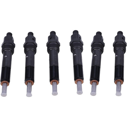 6 Pcs Fuel Injector 170-2387 216-4933 for Caterpillar CAT Engine 3056 Loader 924G 924GZ - KUDUPARTS