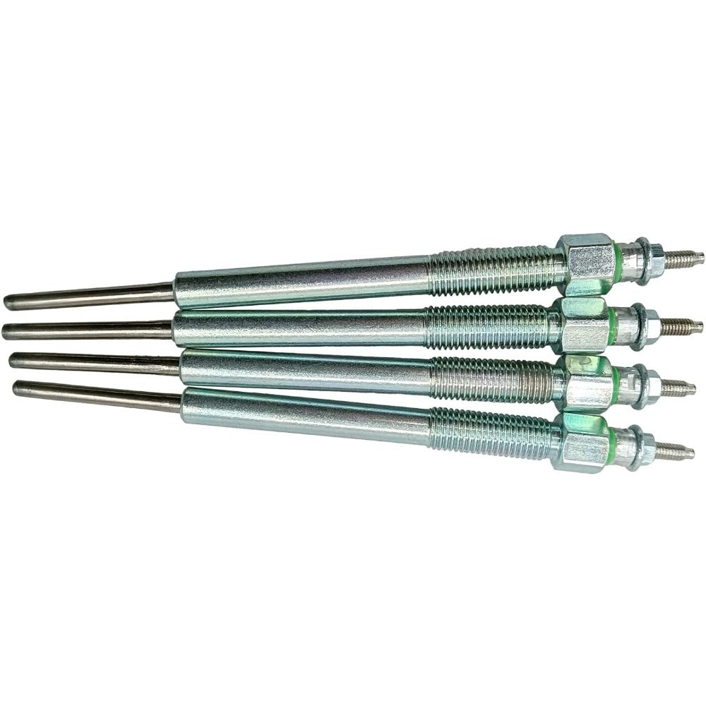 4Pcs Glow Plug 8980542560 for Isuzu Engine 4JJ1 Hitachi Excavator ZX110-3 ZX120-3 ZX130-3 ZX135US-3 ZX140W-3 ZX160LC-3 ZX180LC-3 - KUDUPARTS