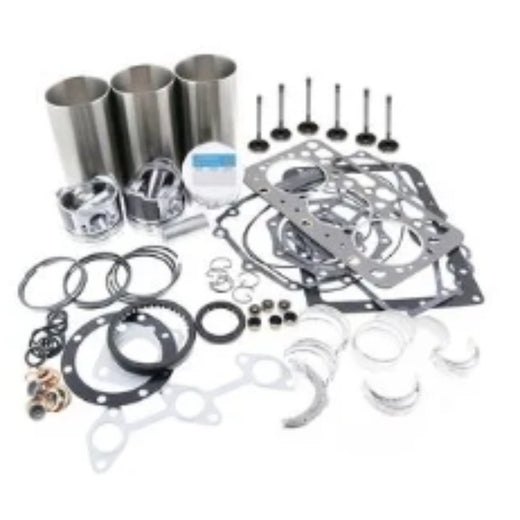Overhaul Rebuild Kit for Mitsubishi Engine K3D Bobcat Excavator X125 - KUDUPARTS