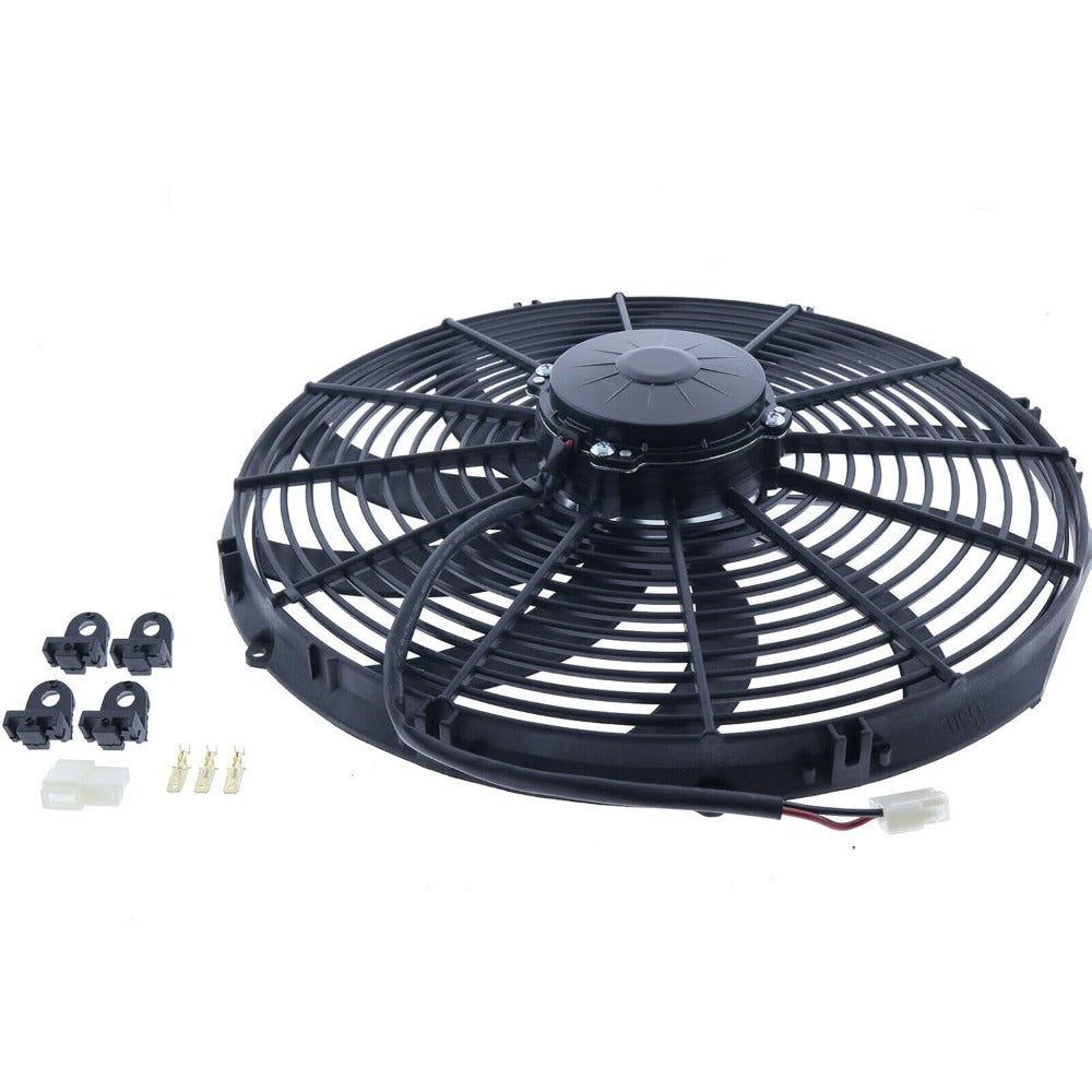 30101516 Electric Puller Fan VA18-AP51/C-41A 385 mm/12V - KUDUPARTS