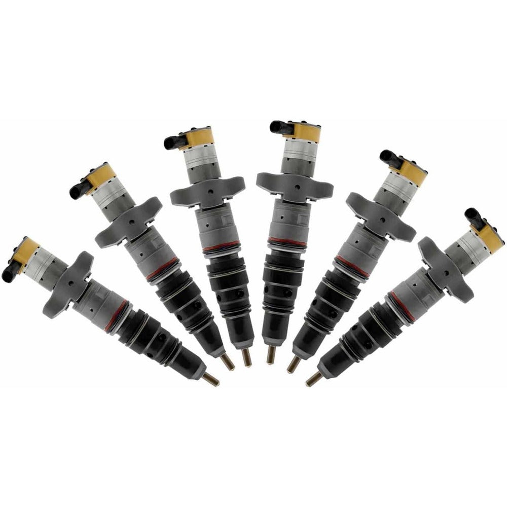 6 Pcs Fuel Injector 267-9710 for Caterpillar CAT Engine C9 Generator SR4B - KUDUPARTS