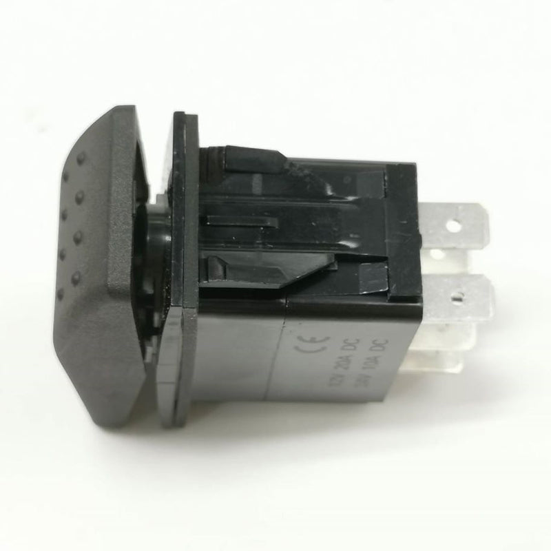 0D4767 Rocker Switch DPDT Spade ON-Off-(ON) for Generac RV Guardian Generator Ship to US - KUDUPARTS