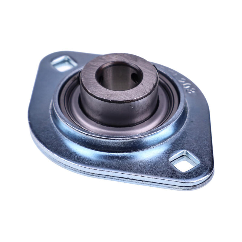 Cojinete de brida de dos pernos de acero prensado de 3/4" SBSFL204-12 para sistema de lona de camión volquete