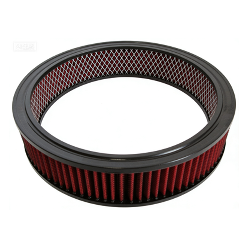 10-Inch Red Washable Reusable Air Cleaner Element 7136RD - KUDUPARTS