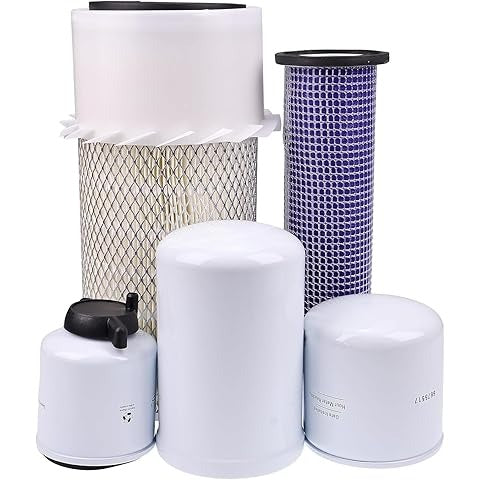Kit de filtro de mantenimiento de 1000 horas 7295568 para cargadoras Bobcat S450, S510, S530, S570, S590, T550 y T450