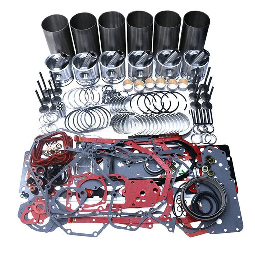 Engine Overhaul Rebuild Kit for Komatsu SAA6D107E-1 Excavator PC200-8 - KUDUPARTS