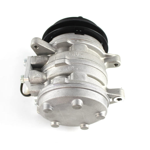 10P08E A/C Compressor 447200-7443 for Kubota Tractor M4900 M5700 M6800 M8200 M9000 - KUDUPARTS