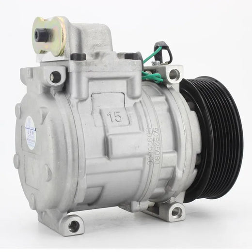 10PA15C A/C Compressor for John Deere Articulated Dump Truck 350D 400D - KUDUPARTS