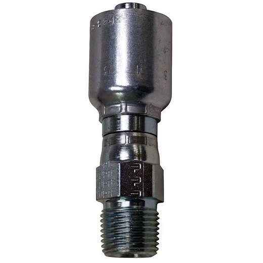 10PCS Hydraulic Hose Fitting With 1/4 Male Pipe Swivel 11343-4-4 for Parker - KUDUPARTS