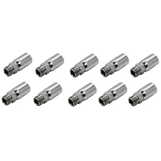 10 Pcs Hydraulic Hose Fitting With 1/2" NPT Male 08U-108 for Parker - KUDUPARTS