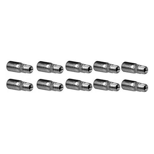 10 Pcs Hydraulic Hose Fitting With 1/2" NPT Male 08U-108 for Parker - KUDUPARTS