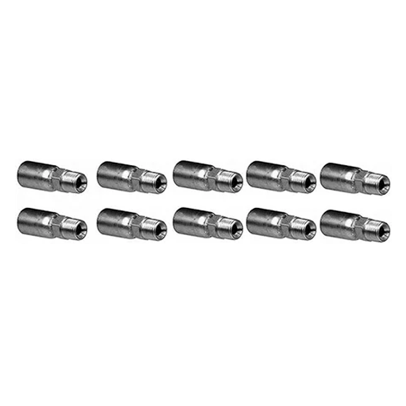 10 Pcs Hydraulic Hose Fitting With 1/2" NPT Male 08U-108 for Parker - KUDUPARTS
