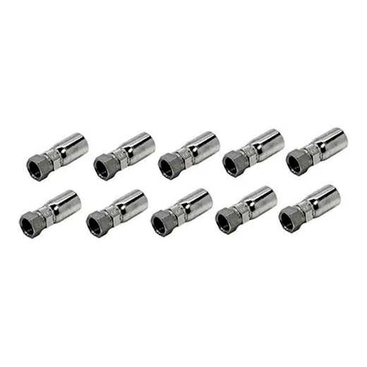 10 Pcs Hydraulic Hose Fitting With 5/8" JIC Female Swivel FJX-08-10 for Parker - KUDUPARTS