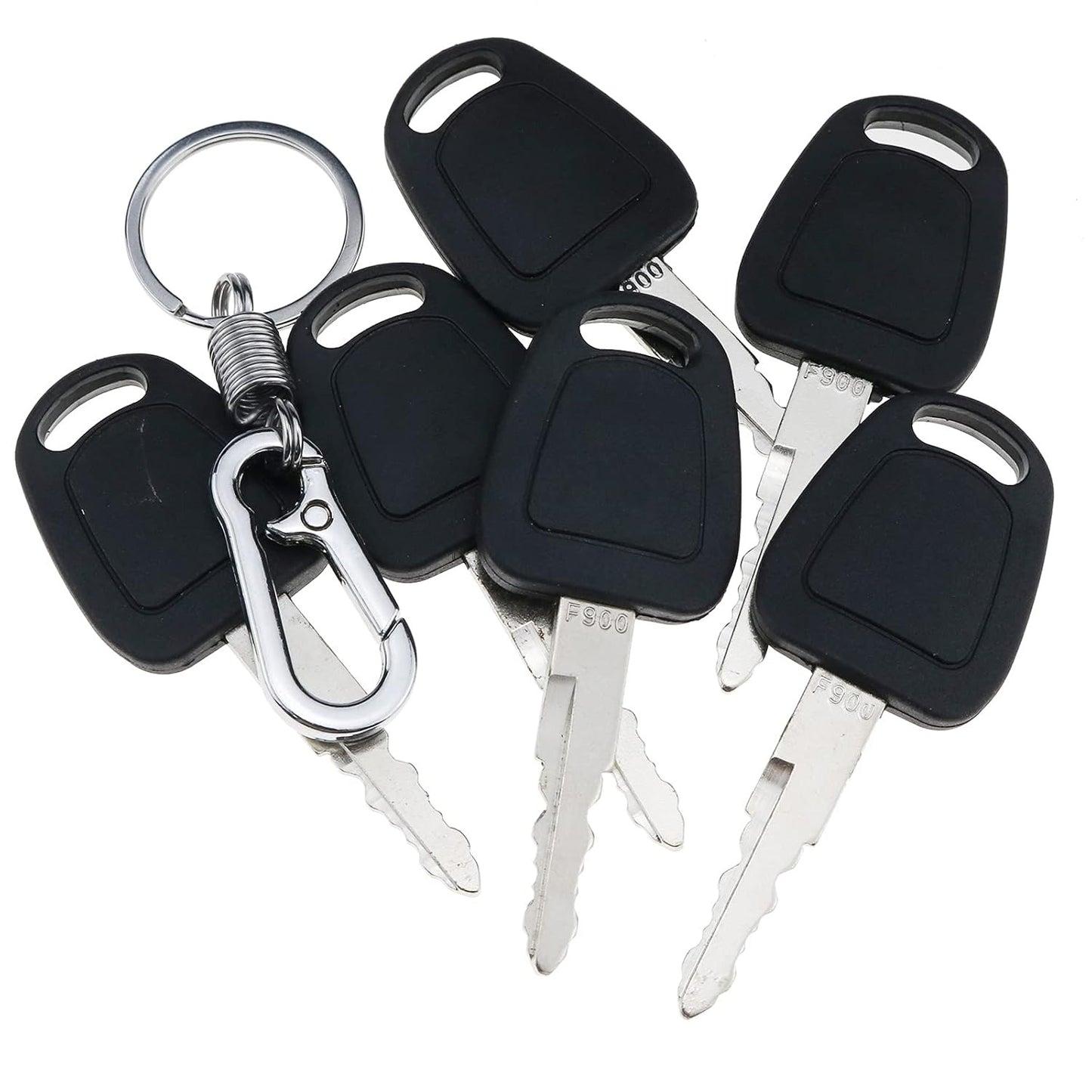 10 Pcs Ignition Key F900 for Terex Bobcat Doosan Daewoo Heavy Equipment