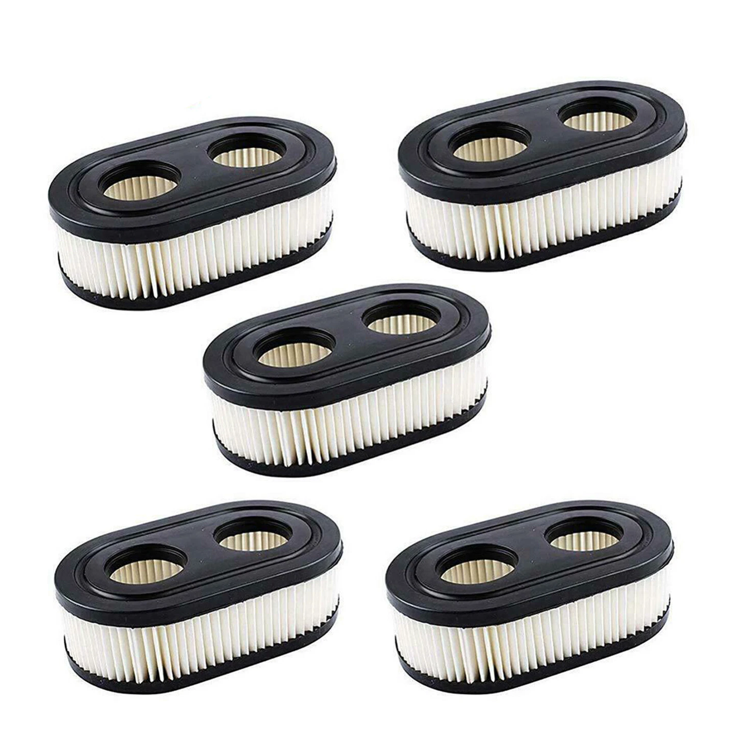 10 Pieces Air Filter 589669817 798452 for Briggs & Stratton Engine 4247 550EX Series Husqvarna Excellent LC348VI R 150 Troy Bilt TB110 TB230 TB115 Mower