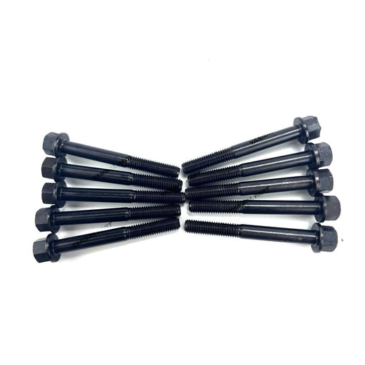 10 Pieces Cylinder Head Bolt 14601-03450 14601-03452 14601-03453 1J080-03450 for Kubota Engine Z402 Z482 Z602 - KUDUPARTS