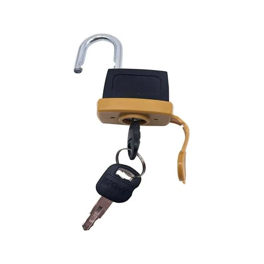 10 Pieces Padlock 246-2641 With Keys for Caterpillar CAT Engine 3406C 3508B 3512 Loader 216 216B 226B 228 236 236B 242B 248 268B - KUDUPARTS