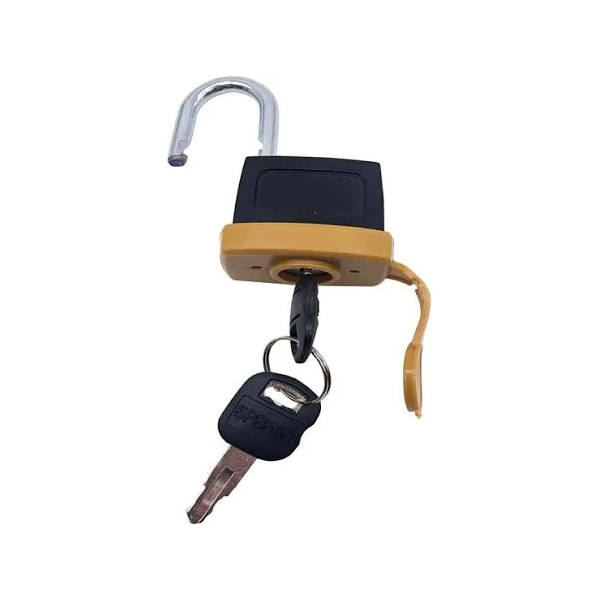10 Pieces Padlock 246-2641 With Keys for Caterpillar CAT Engine 3406C 3508B 3512 Loader 216 216B 226B 228 236 236B 242B 248 268B - KUDUPARTS