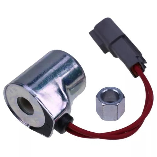 10V Valve Coil 6717706 for Bobcat 751 763 853 A220 A300 S220 S250 T190 T200 Loader - KUDUPARTS