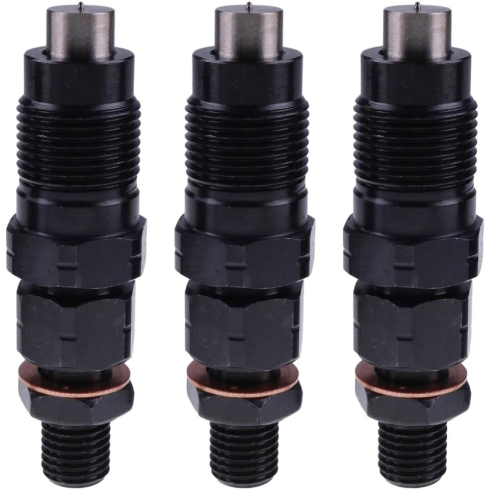 3Pcs Fuel Injector 8970799761 for Isuzu Engine John Deere 50ZTS 35ZTS 27ZTS Hitachi EX27U EX30U EX35U EX50U EX40U EX55UR-3 EX58MU Excavator - KUDUPARTS