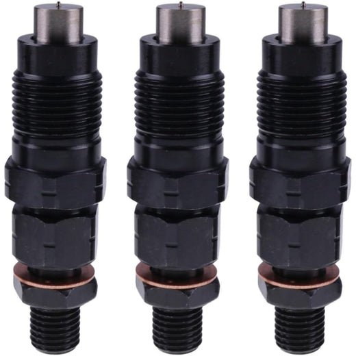 3Pcs Fuel Injector 8970799761 for Isuzu Engine John Deere 50ZTS 35ZTS 27ZTS Hitachi EX27U EX30U EX35U EX50U EX40U EX55UR-3 EX58MU Excavator - KUDUPARTS