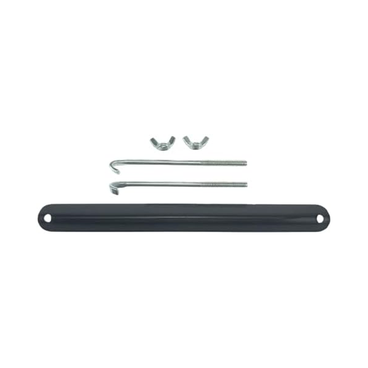 11 Inch Battery Bracket With Wing Nut M120206 for John Deere Tractor 240 245 260 265 285 455 Mower 1445 1420 1545 - KUDUPARTS