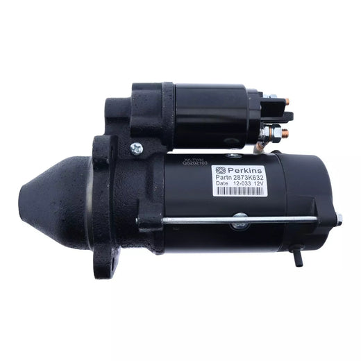 12V 10T Starter Motor 2873K632 2873K404 For Perkins 1004 1006 1103 1104 Series Ship to US - KUDUPARTS