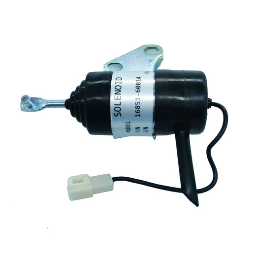 Solenoide de parada 12V 16851-60014 para Tractor Kubota BX2350D BX24D BX25 G2160 GR2100 GR2110 RTV900R RTV900T