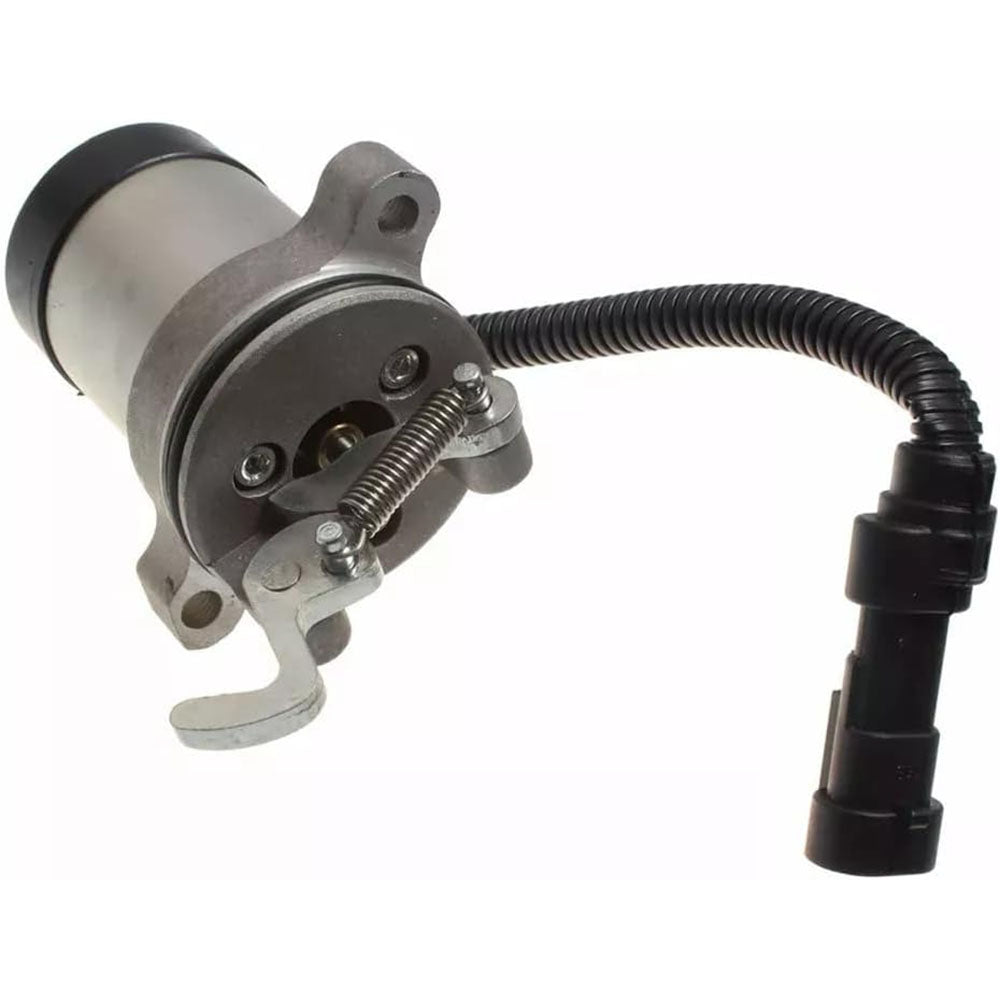12V Fuel Shutoff Solenoid 6889272 for Bobcat Loader 883 873 864 863 A300 A250 A220 T200 - KUDUPARTS