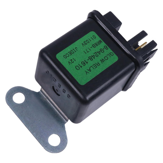 12V Glow Plug Relay 16415-65600 16415-65602 for Kubota Engine D722 D902 D905 D1105 V3300 Replace Part Number:16415-65600, 1641565600, 16415-65602, 1641565602 Fit for Kubota Engine:D722, D9 - KUDUPARTS