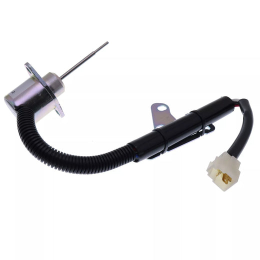 12V Shutoff Solenoid 102799601CC for Kubota Engine D722 Bobcat Utility Vehicle 2200 2200S 2300 - KUDUPARTS