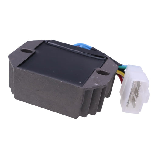 12V Voltage Rectifier Regulator 6 Wire 15531-64601 for Kubota Tractor T1600 GR2120 GR2100 GR2110 - KUDUPARTS