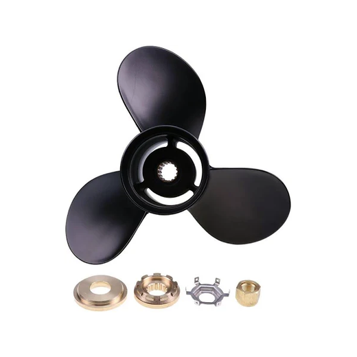 13" Diameter 19" Pitch 3 Blade Propeller Prop 48-77346A45 for Mercury 40HP 50HP 60HP 70HP 75HP 80HP 90HP 100HP 115HP 125HP 140HP 150HP - KUDUPARTS