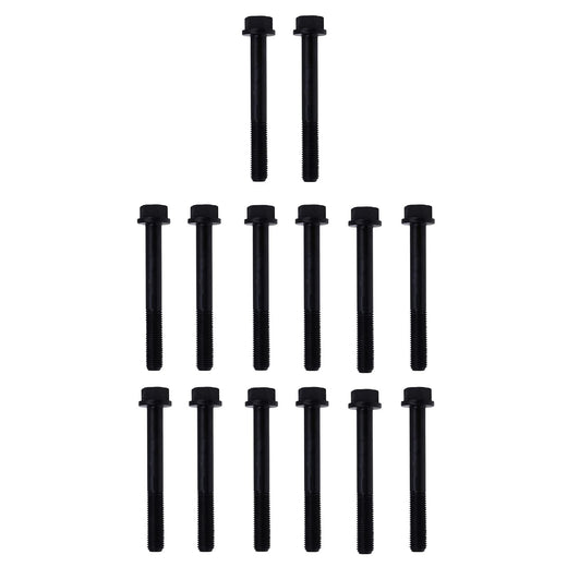 14Pcs Cylinder Head Bolt 25-15024-00 for Kubota D1105 Carrier CT3.69 CT3-69-TV Engine - KUDUPARTS