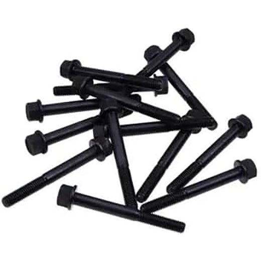 14Pcs Cylinder Head Bolt 6653804 for Kubota Engine D1402 V1902 Bobcat Loader 645 643 1600 743 Excavator 325 331 231 225 - KUDUPARTS