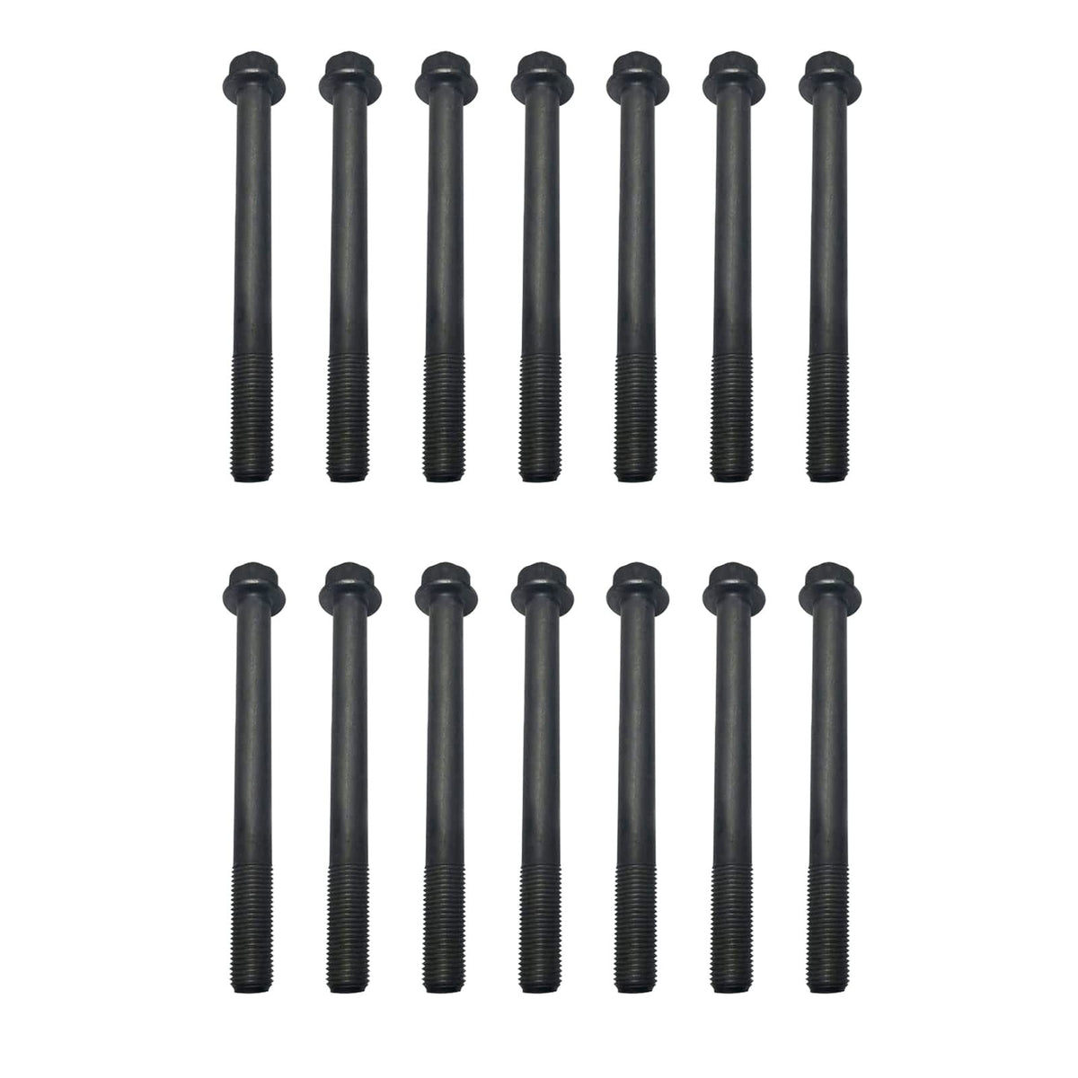 14Pcs Cylinder Head Bolt 7529064 for Kubota Engine D1703 D1703-B Bobcat Excavator E32 - KUDUPARTS