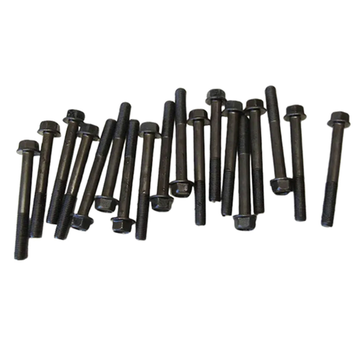 18Pcs Cylinder Head Bolt 19013-03450 for Kubota Engine V2403 V2203 V2003 - KUDUPARTS