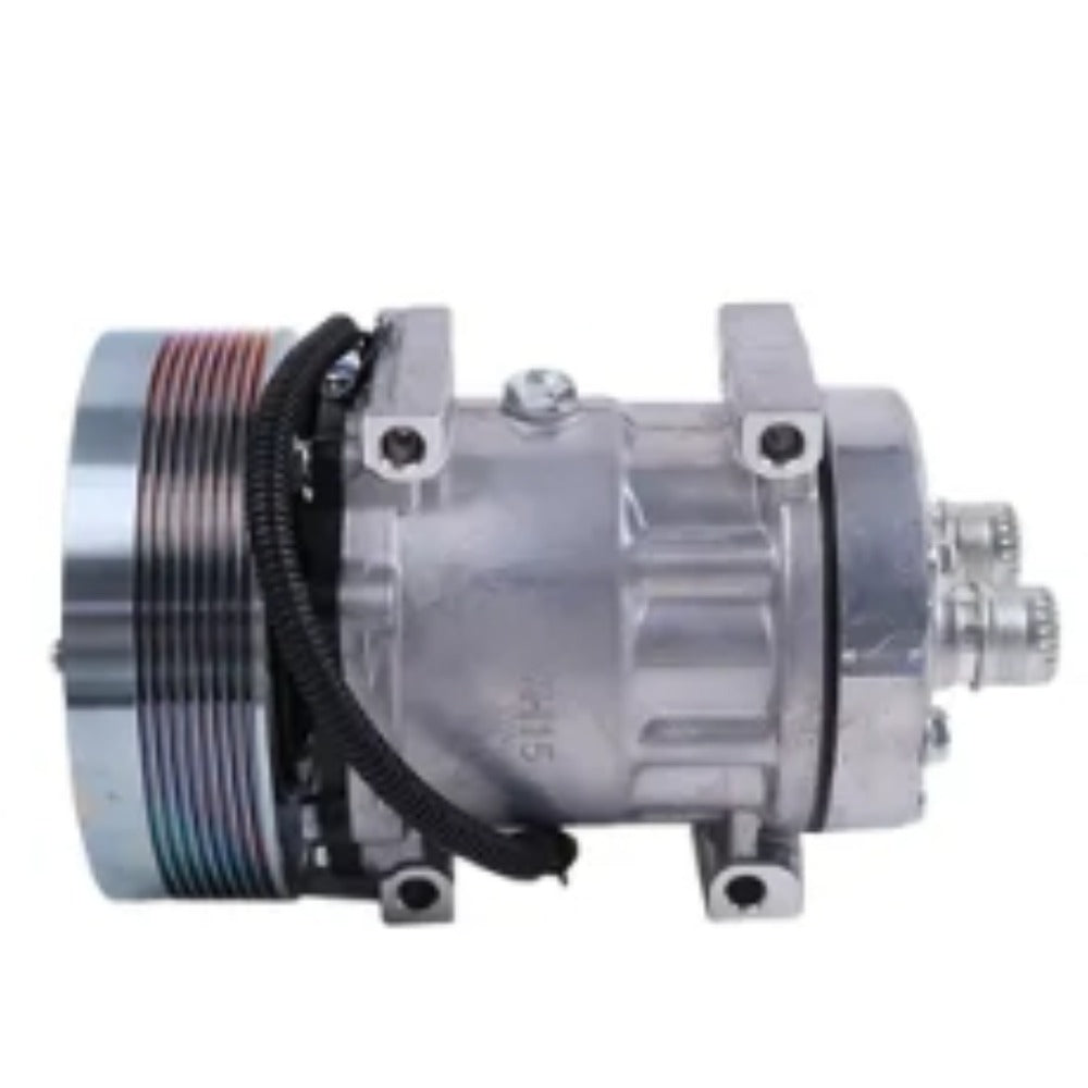 SD7H15 A/C Compressor 317008A3 for CASE Tractor MX230 MX285 STX440 MX210 MX255 STX375 - KUDUPARTS