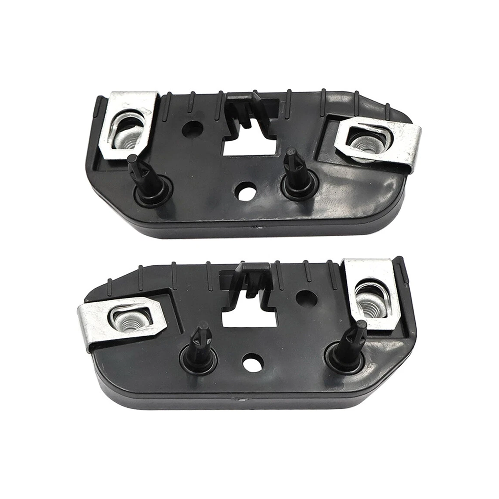 1 Pair Bumper Bracket LB5Z-17C947-A LB5Z-17C947-B for 2020-2023 Ford Explorer Police Interceptor Utility - KUDUPARTS