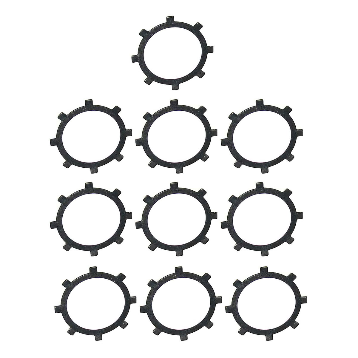 10 Pieces Retaining Ring 3904849 for Cummins Engine QSB5.9 ISB6.7 QSB6.7 QSC8.3 QSL9 Hyundai Excavator HL760-9S - KUDUPARTS