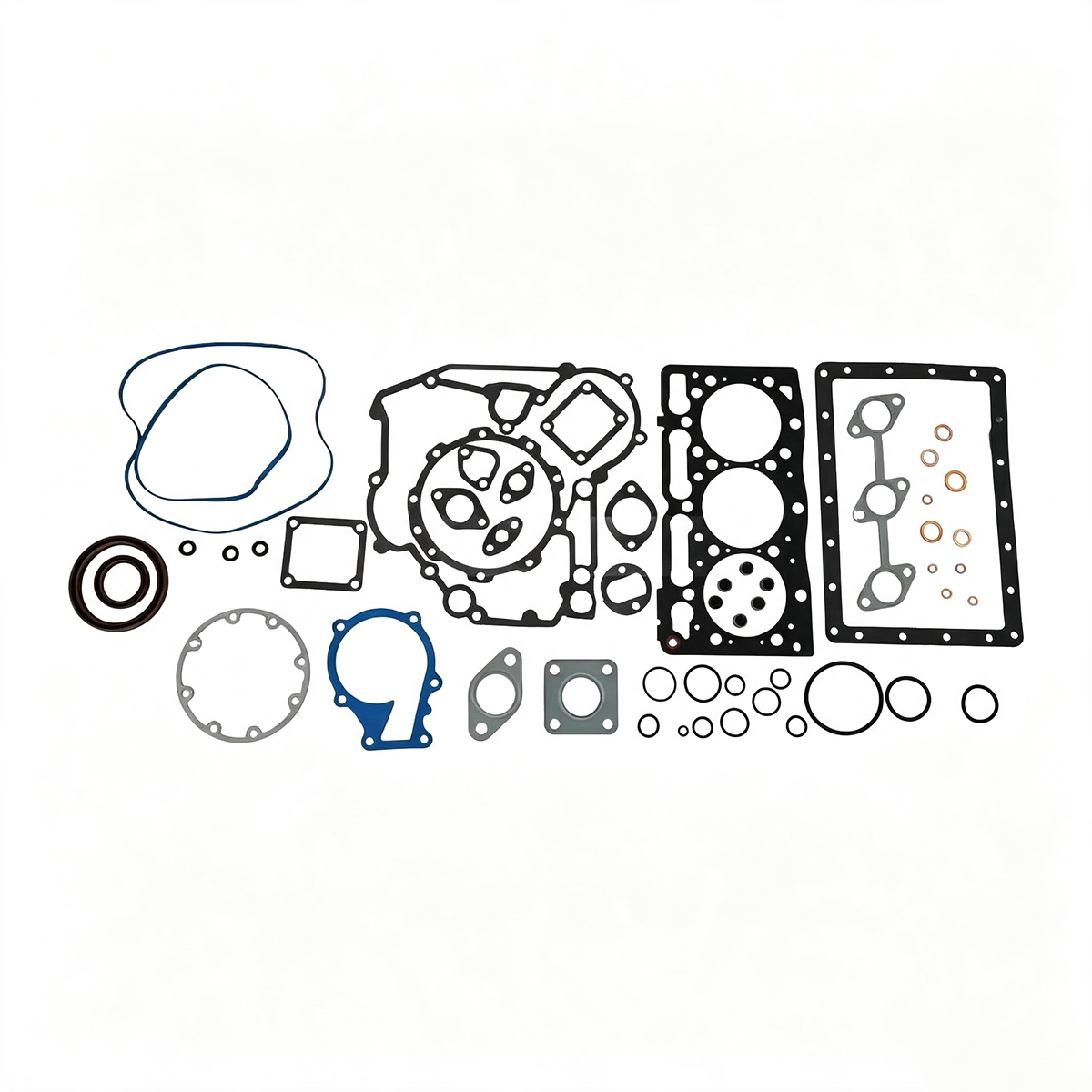 Engine D1105 D1105T Overhaul Full Gasket Kit for Kubota Tractor B1700 B21 B2100 B2400 B2410 B7500 F2400 F2560 F2880 Excavator KX41-2 KX61-2