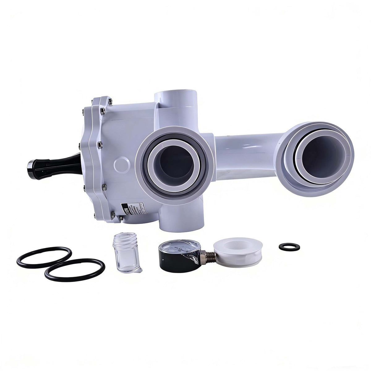 2-Inch Threaded Multiport Valve 261152 for Pentair FNS Nautilus Plus Pool And Spa DE Filter - KUDUPARTS