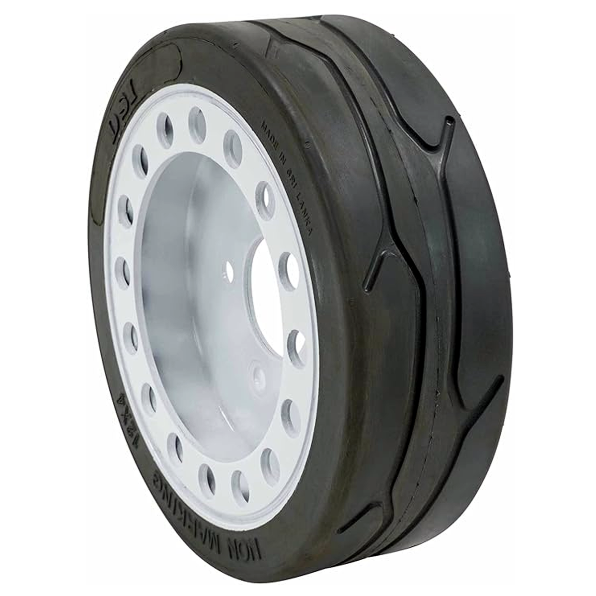 200 x 8 Grey Mould On Wheel 152040 for Skyjack Scissor Lift SJ3219 3015 SJ3215 - KUDUPARTS
