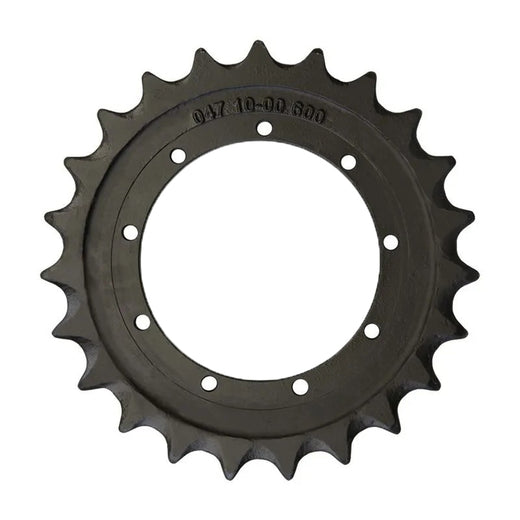 23 Teeth 9 Bolt Holes Drive Sprocket 04710-00600 for Takeuchi Excavator TB138FR TB135 - KUDUPARTS