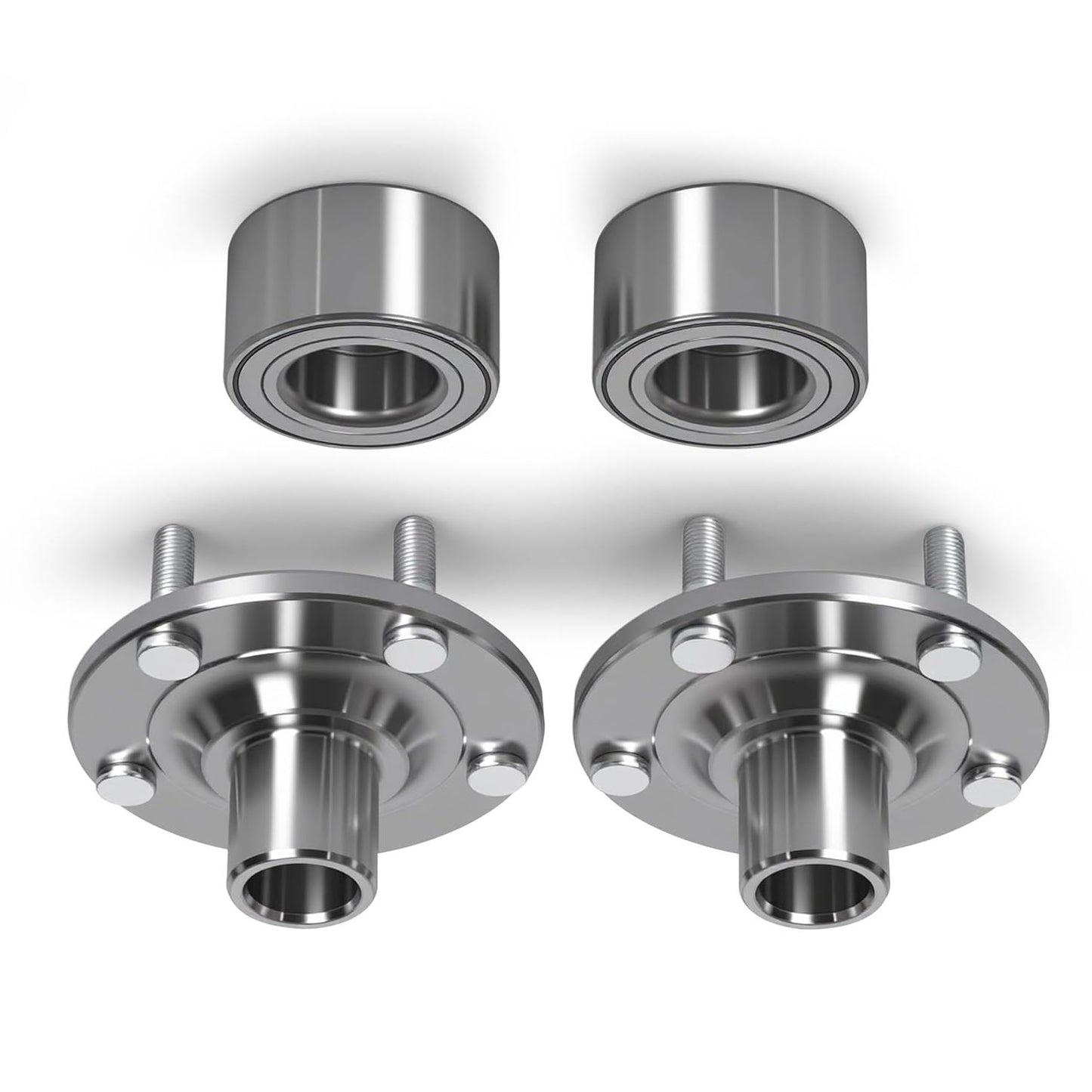 2 Sets Front Wheel Hub Bearing Kit LS-WHB003 for Mazda Vehicle 3 5