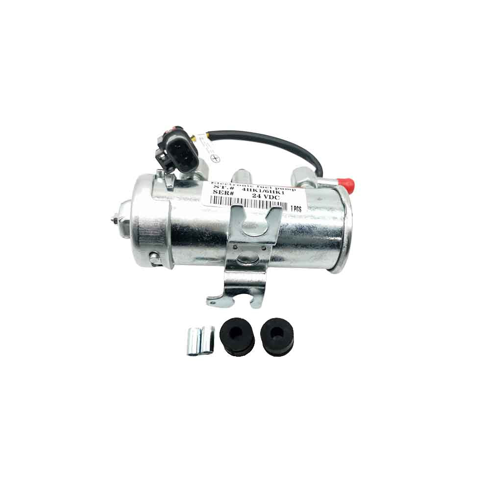 24V Electric Fuel Feed Pump KHH11880 KHR30380 KHR12840 for Isuzu 4HK1 6HK1 Case CX130B CX160B CX160C CX210B CX240B CX250C CX290B CX300C CX330 CX350B CX470C CX80
