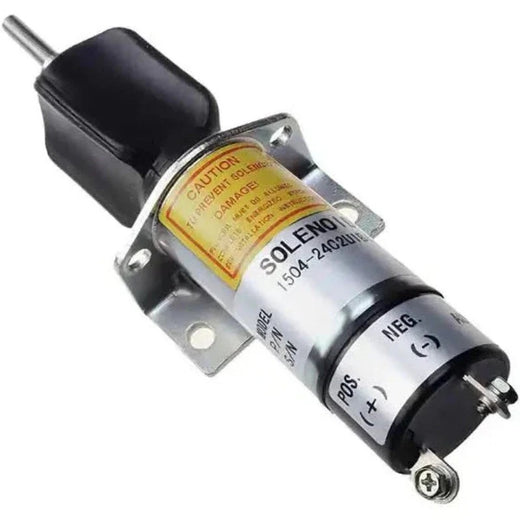 24V Stop Solenoid 1504-24C2U1B1S1 1500-2057 for Kubota Engine DF750 - KUDUPARTS