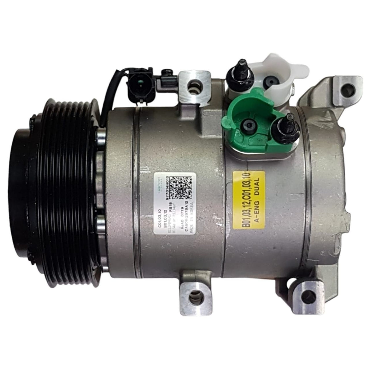 HS10 A/C Compressor 97701-4H010 F500-QB7BA-02 for Hyundai Grand Starex H-1 Cargo Travel iMax - KUDUPARTS