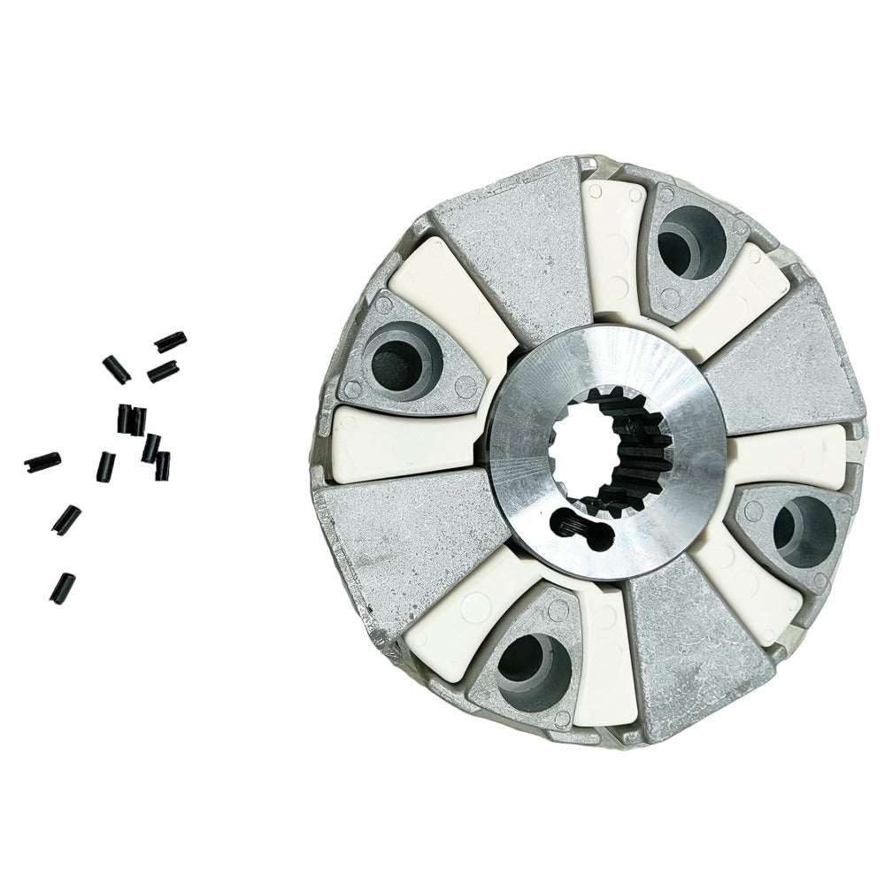 110H Coupling Assembly With Hub 4191663 for Hitachi Excavator EX300 EX300-5 EX300LC-3 EX310H-3C EX350K-5 EX370HD-5 ZX330 ZX350K - KUDUPARTS